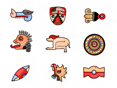 Game symbols by artforgame on Dribbble