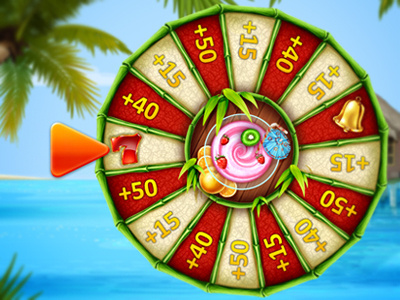 Wheel of fortune concept art fortune fruit gamble game art game design gold graphic design slot design wheel