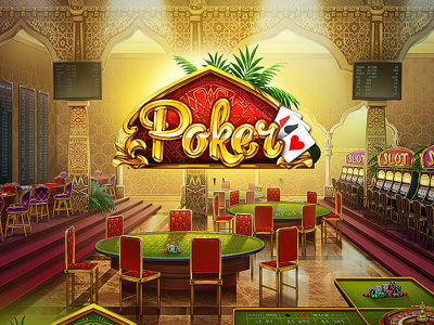 Game Lobby 3d graphic bonus casino digital art game art game design jackpot lobby poker roulette slot design win