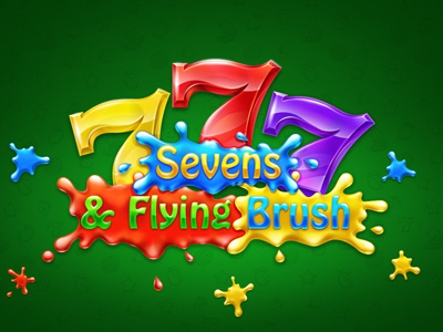 Splash screen casino digital art gambling game art game design graphic design online screen sevens slot design splash