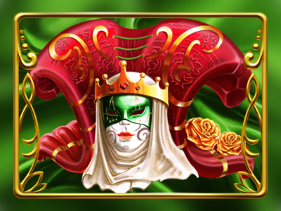 Venetian mask of Queen art casino design game game art game design game slot graphic online slot design slot machine symbol