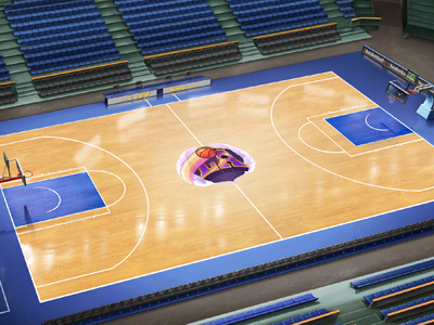 Basketball hall