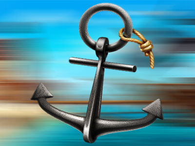 An Anchor as an online slot symbol ⚓⚓⚓