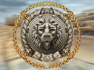 Relief of the Lion of Roman Empire times as the slot symbol design gambling game art game design game slot graphic design lion online roman symbol romance slot art slot design slot machine slot symbol slot symbols symbol symbols