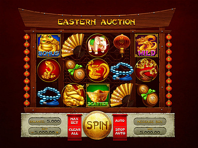 Easten Auction slot - Game reel