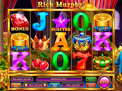 Game reels of the slot "Rich Murphy"