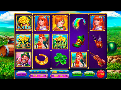 The main interface of slot game