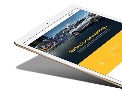 Renault countdown landing page 2 automitive car countdown landing page renault responsive web