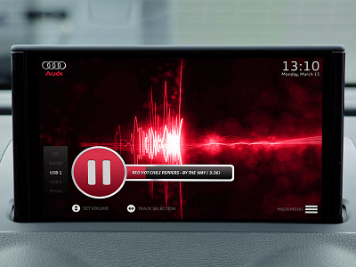 Audi infotainment system - Multimedia app application audi car dashboard infotainment navigation
