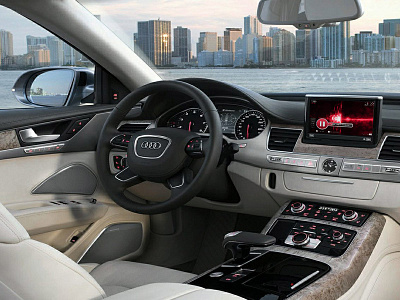 Audi infotainment system - Multimedia (preview) app application audi car dashboard infotainment navigation