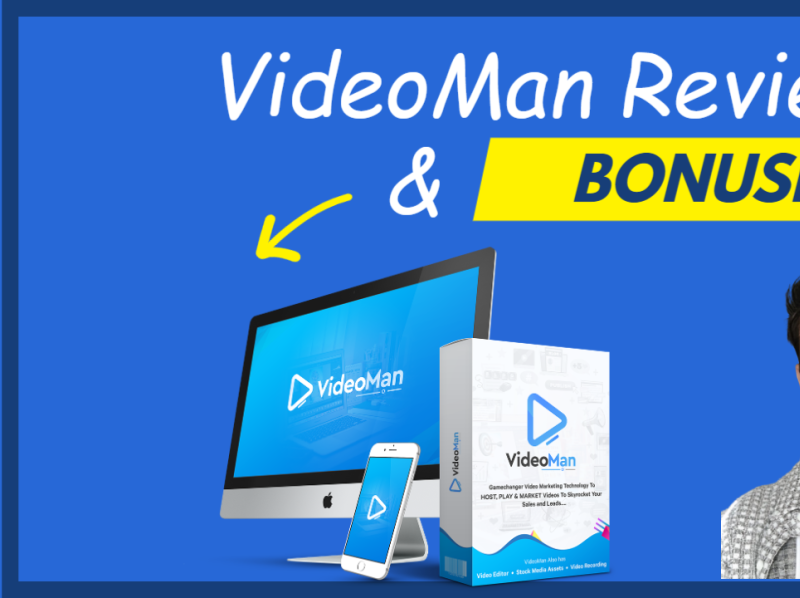 VideoMan Review & Bonuses by Tika Review on Dribbble