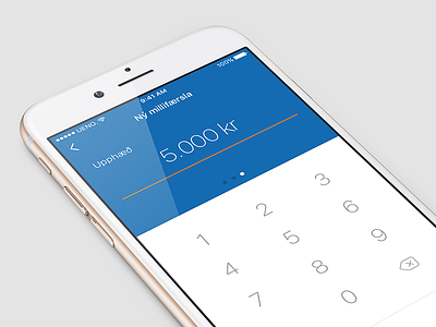 Arion Bank - Money Transfer app bank cash form ios keypad transfer