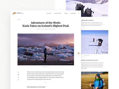 Icelandic Mountain Guides - Blog Post