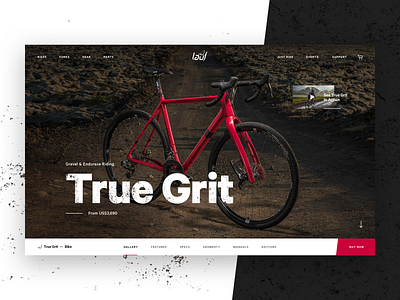 Lauf - True Grit Product Page