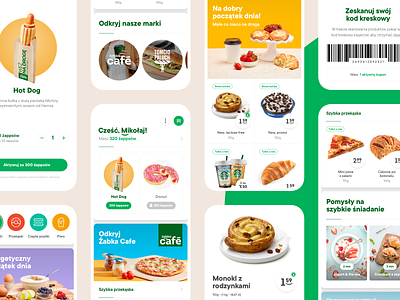 Żappka - Overview app café cards coupons feed food ios points products