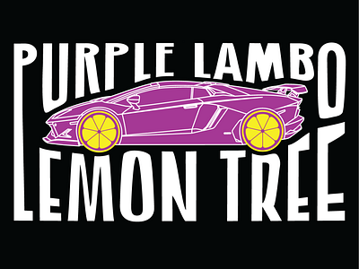 Purple Lambo Logo