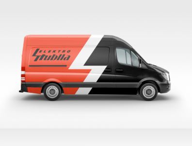 VAN branding design icon minimal