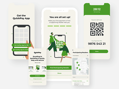 QuickPay | Payment Facilitator mobile design payment app product design progressive web app ui design ux design