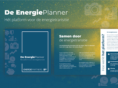 Design Brochure Duurzaam & Energie brochure design graphic design modern