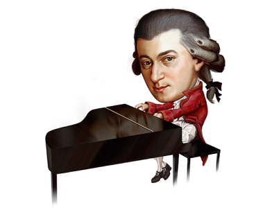 Mozart illustration