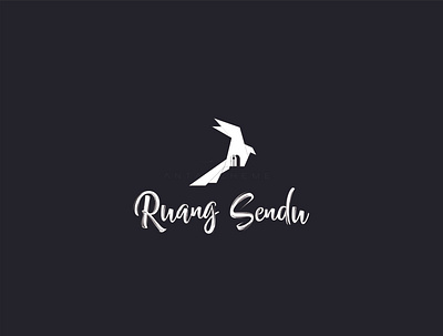 ruang sendu logo music group animation design icon illustration logo minimal music