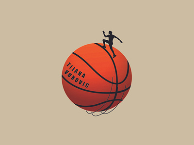 Basketball logo basketball coach conditioning game logo