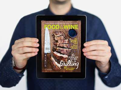 Food & Wine Tablet foodandwine ipad publication tablet