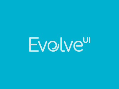 Evolve UI application design evolve ui identity logo project underdog website