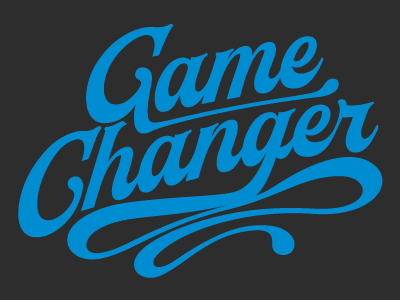Game Changer v1 baseball changer game script sports type typography
