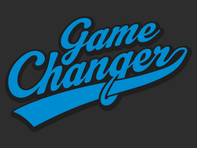 Game Changer v3 baseball changer game script sports type typography