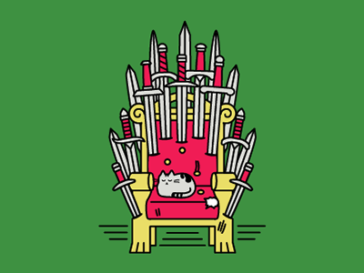 Game of Naps cats game got naps swords throne tv shows