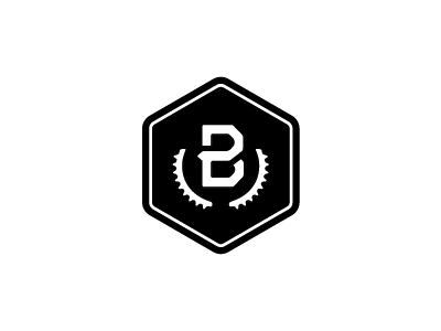 Barley Badge barleys bicycle bikes icon letter logo typography