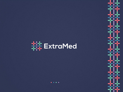 Extra Med Logo Design branding business creative graphicdesign logo medical