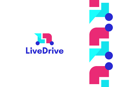 Live Drive - Logo Design brand identity branding car concept creative drive graphicdesign icon logo logodesign vector