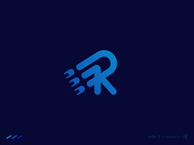 Roscket - Logo Concept Unused brand identity branding creative icon launch letter logo logodesign rocket vector