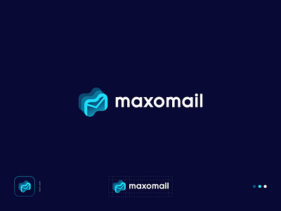 maxomail - Logo Concept 1 app brand identity branding creative flat logo gradient graphicdesign icon identity illustration logo logo design logotype mail mailbox minimal modern logo