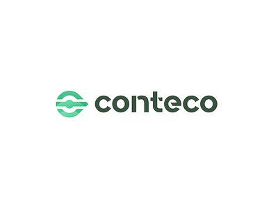 Conteco - Logo Design Concept brand brand identity branding creative ecology graphic design logo logo design logo designer visual identity web