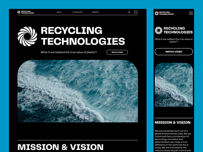 Recycling technologies corporate website