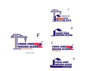 Fabio Alves branding logo mark vector