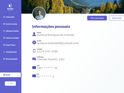 Daily UI #006 - User Profile