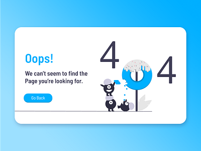 Daily UI Challenge #8 - 404 Page 404 404page concept daily 100 challenge dailyui dailyui 008 design ui