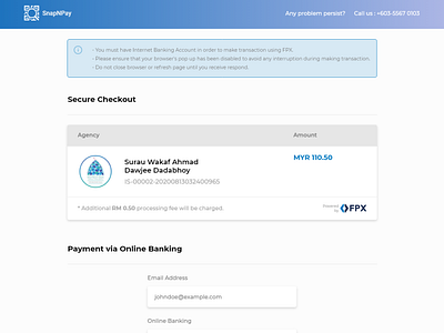 Redesign FPX Payment Gateway