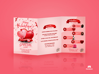 Valentine Sales Design 2020 flyer design 2021 design adobe illustrator design design trends flyer flyer design graphic design valentine valentine card valentine flyer valentine party