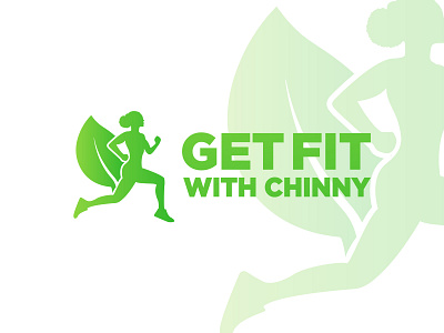 Get Fit With Chinny Logo Design 2021 design adobe illustrator branding clean design clean logo design inspiration design trends graphic design logo logo design logo trends 2021 minimalist minimalist logo simple logo design ui