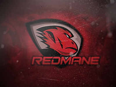 Redmane logo esport fury gaming logo mane monkey rage redmane sport wrath