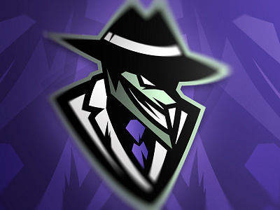 Joker esports gaming gangster joker logo mascot mask sports team