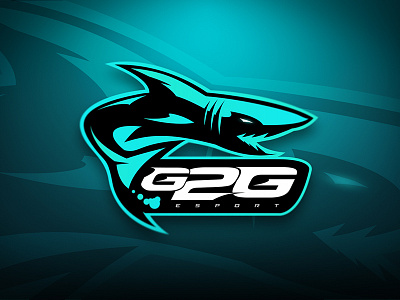 G2G eSport blue esport g2g gaming sea shark sports water