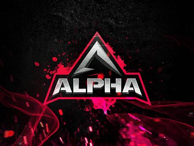 Alpha alpha apex arrow esports game gaming logo player team