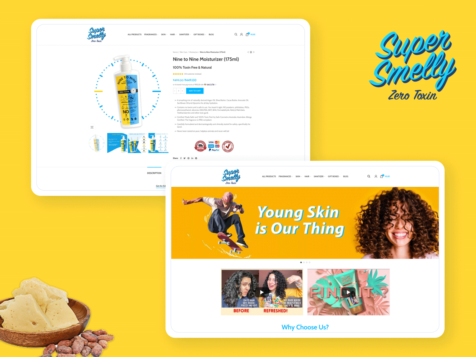 E-Commerce Landing Page creative design ecommerce graphic design illustration landing page responsive ui ux vector website