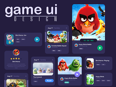 Game UI/UX Design Service - Mobile App